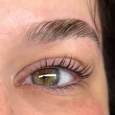 lash lift & tint + brow lamination at Belle House Salon & Aesthetics in Nashville, TN
